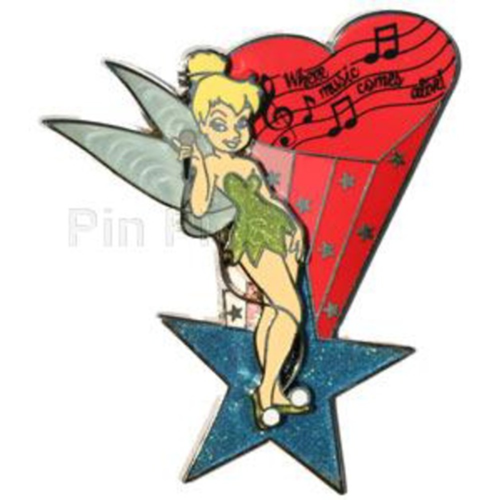 Disney Pin Mickey's Pin Festival of Dreams‎ Music Tinker Bell LE 1000 55667 DLR